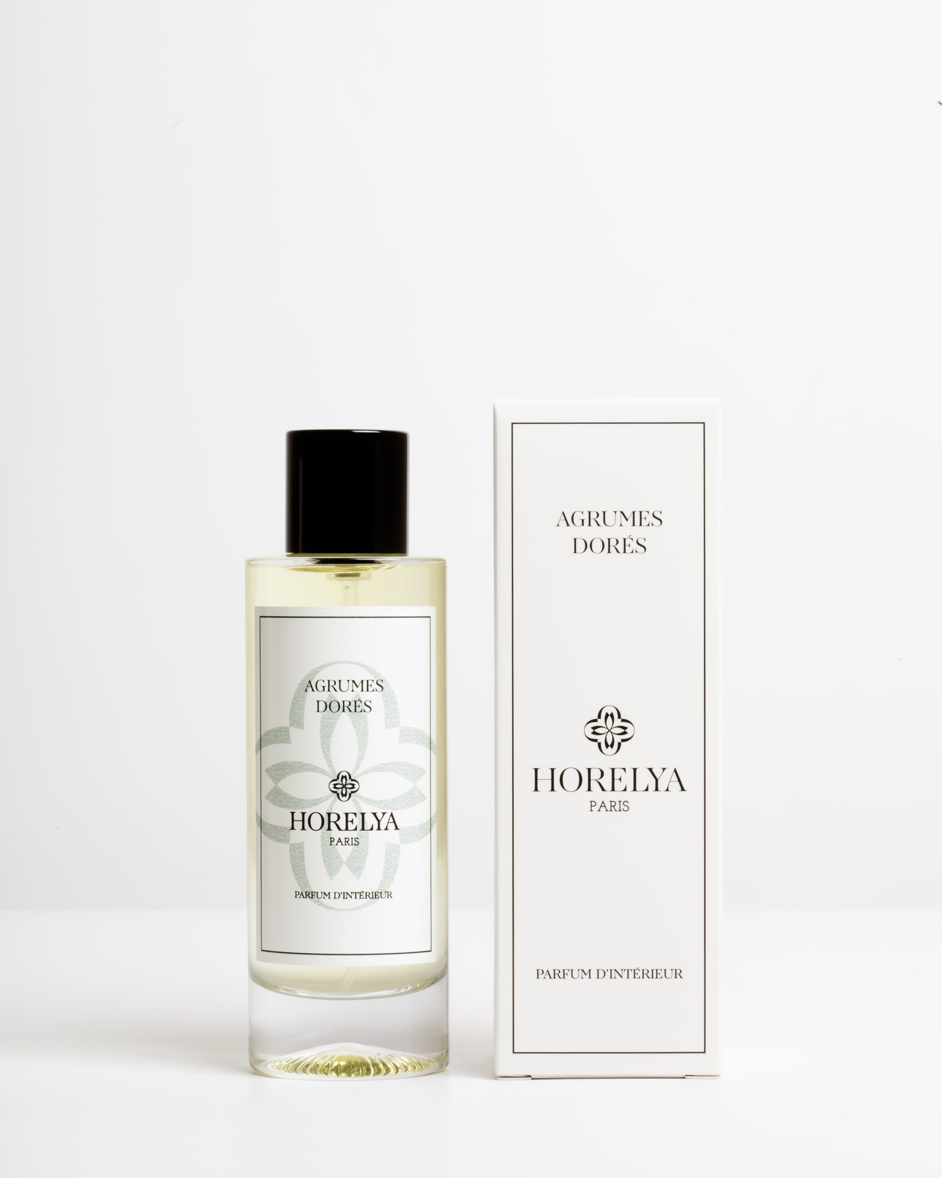 parfum d'ambiance agrumes dorés