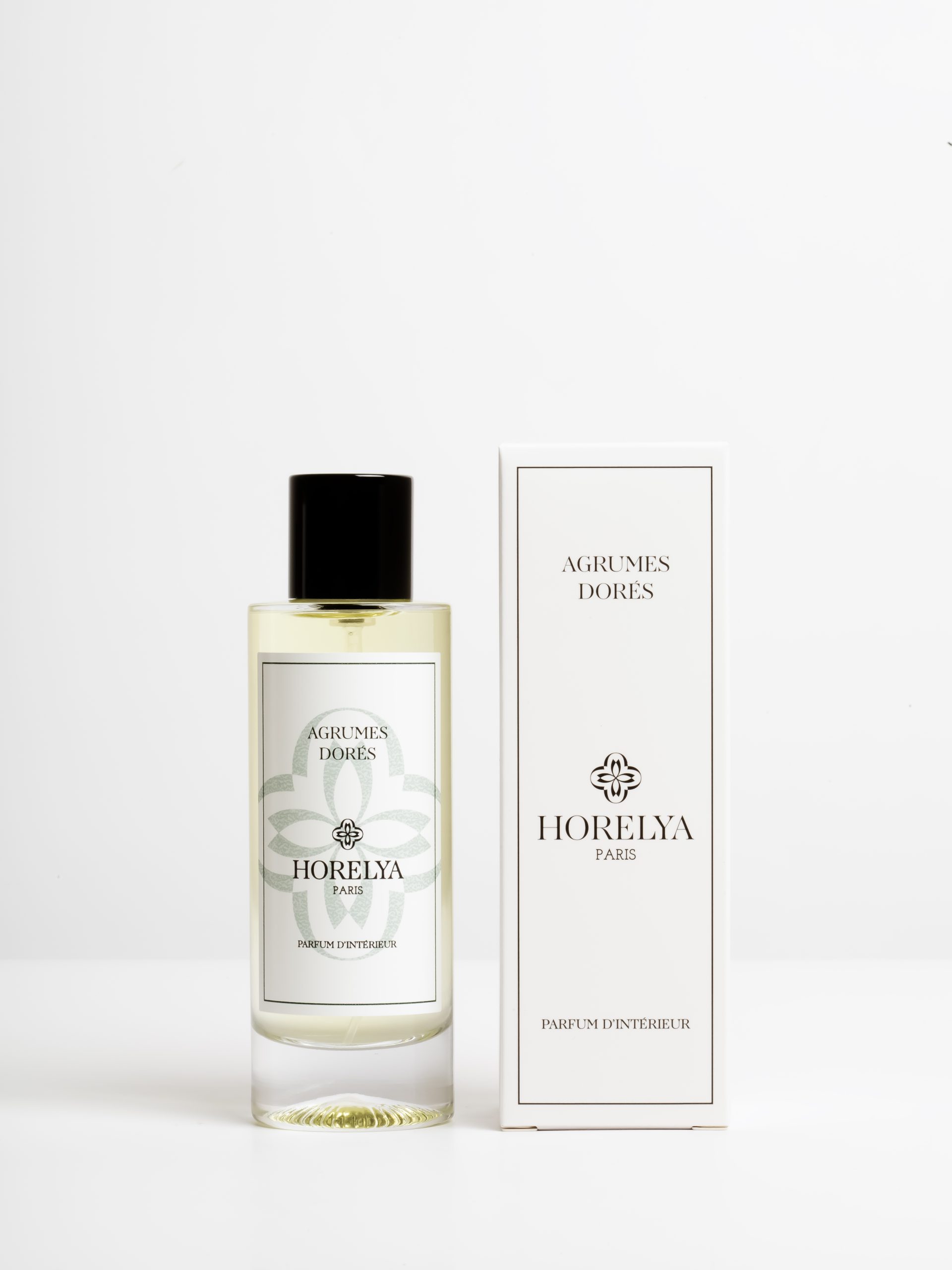 parfum d'ambiance agrumes dorés