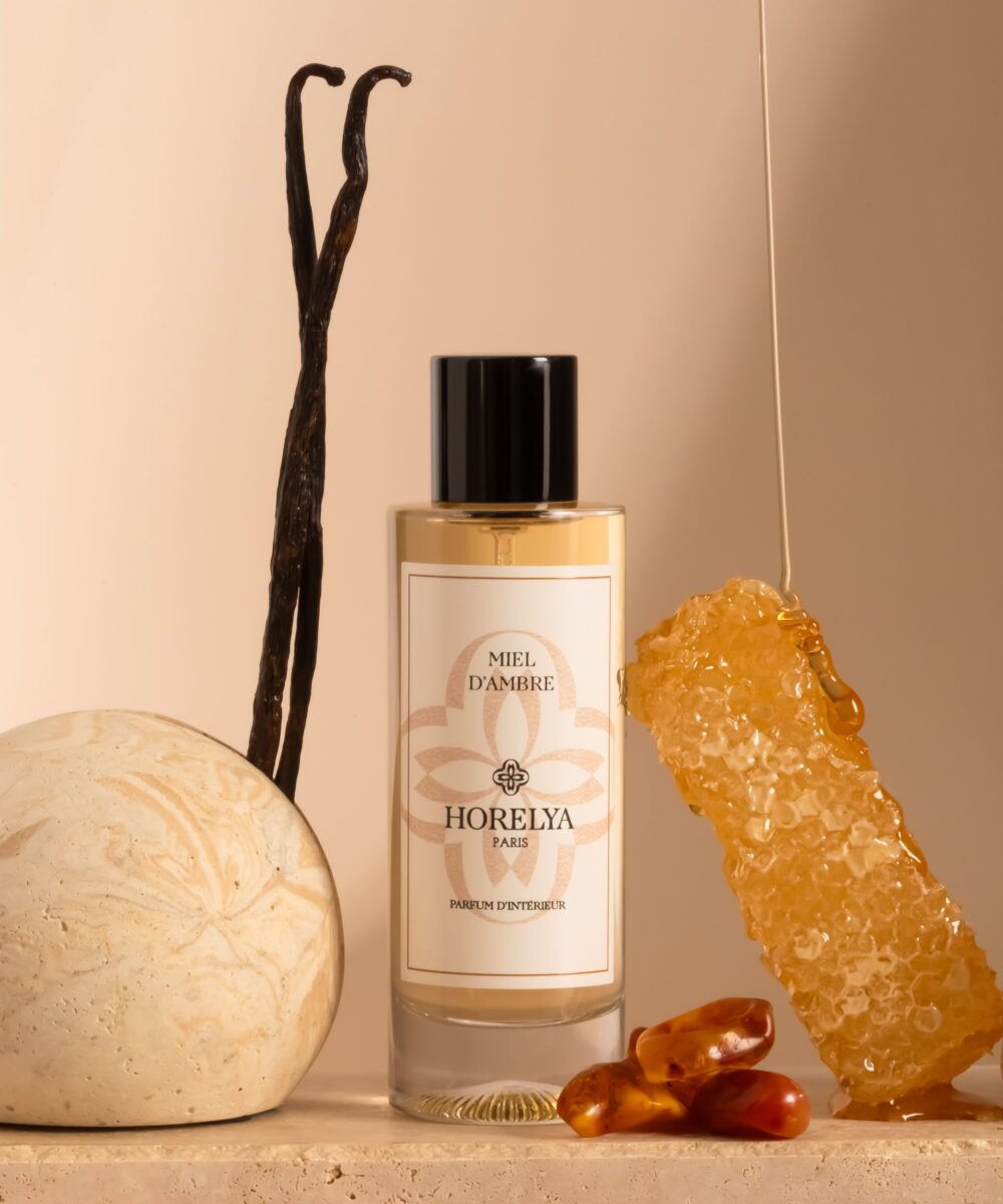 Parfums d'ambiance de luxe miel ambre