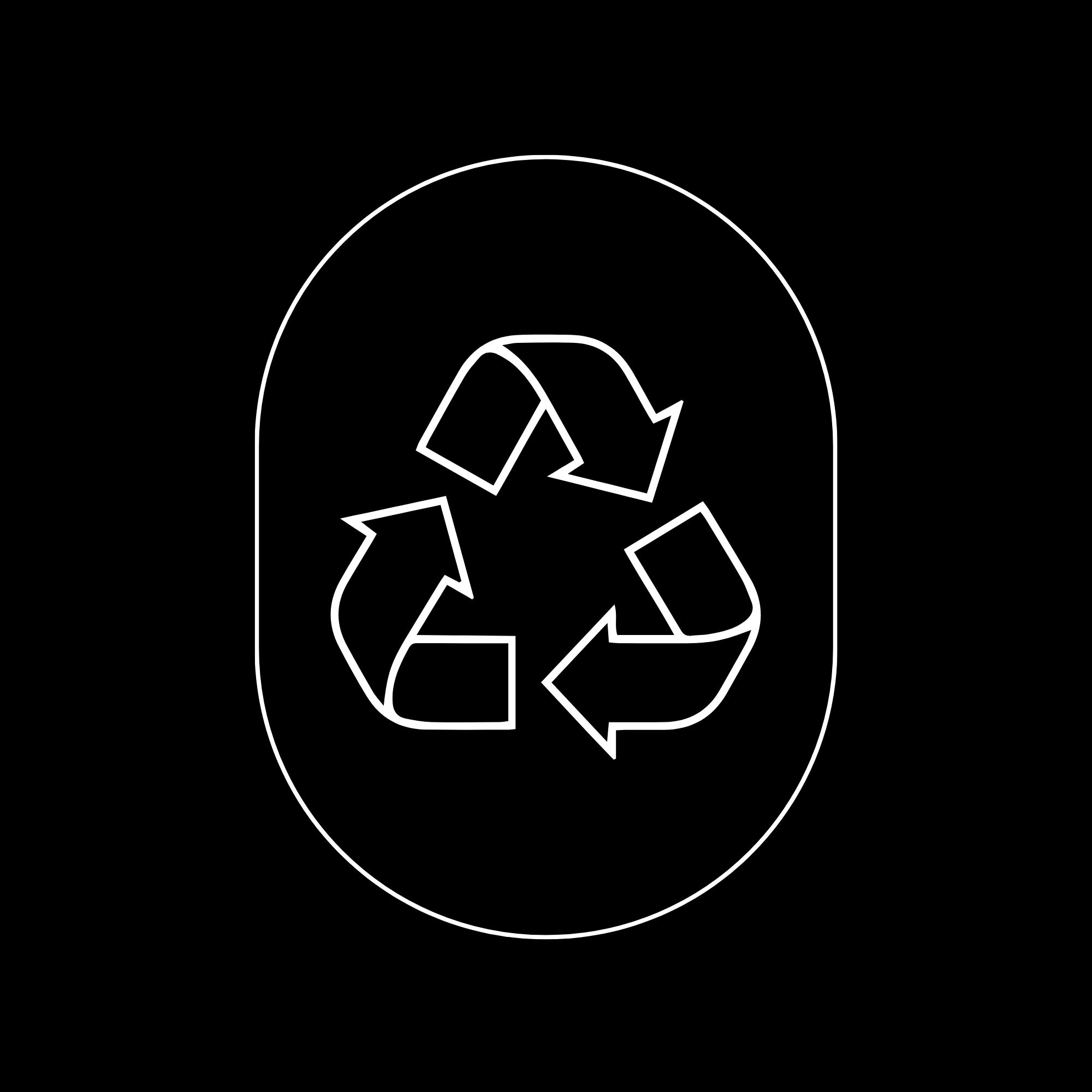 En verre recyclable